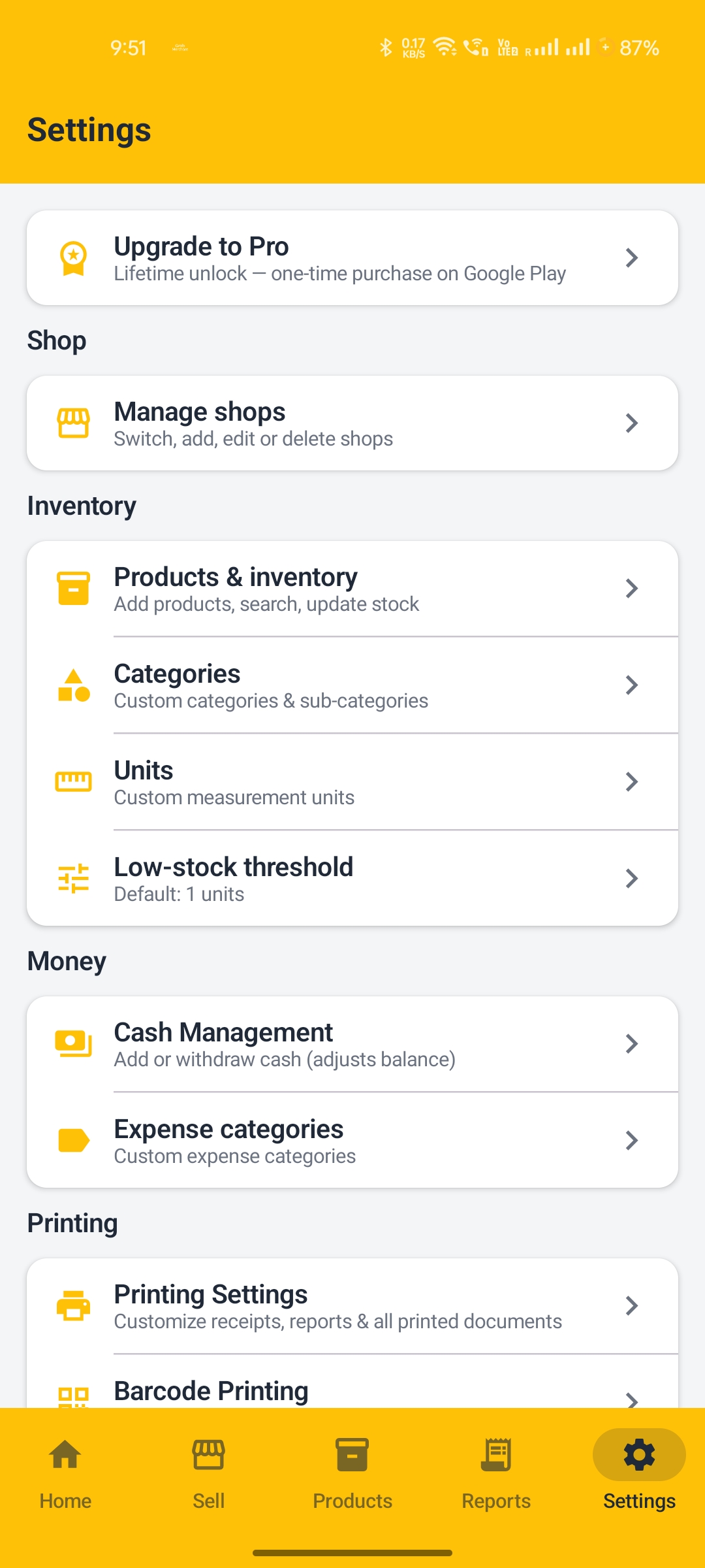 Mini POS offline billing app screenshot 5